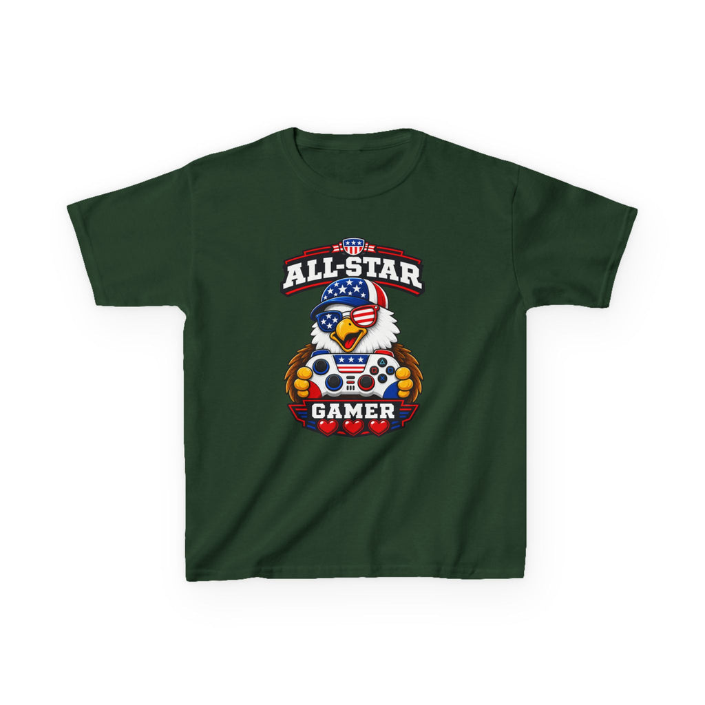Kids Gamer T-Shirt – All Star Gamer Graphic Tee