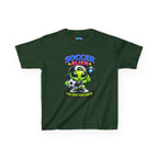 Kidxtr™ Kids Soccer T-Shirt — 'Too Fast for Earth' Alien Soccer Graphic Tee