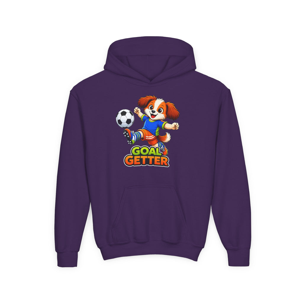 Kidxtr™ Kids Soccer Hoodie — 'Goal Getter' Champion Graphic Hoodie