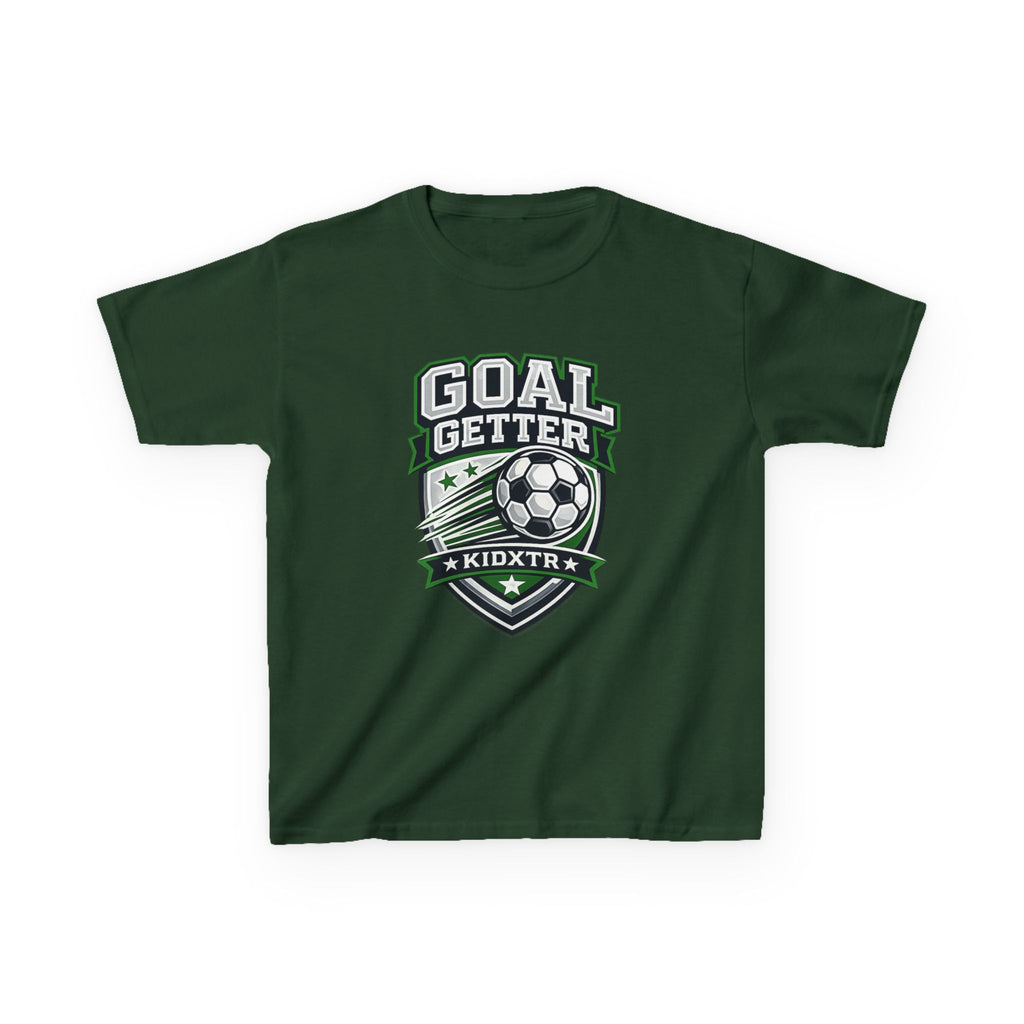 Goal Getter Kids Tee — Soccer Graphic Youth T-Shirt