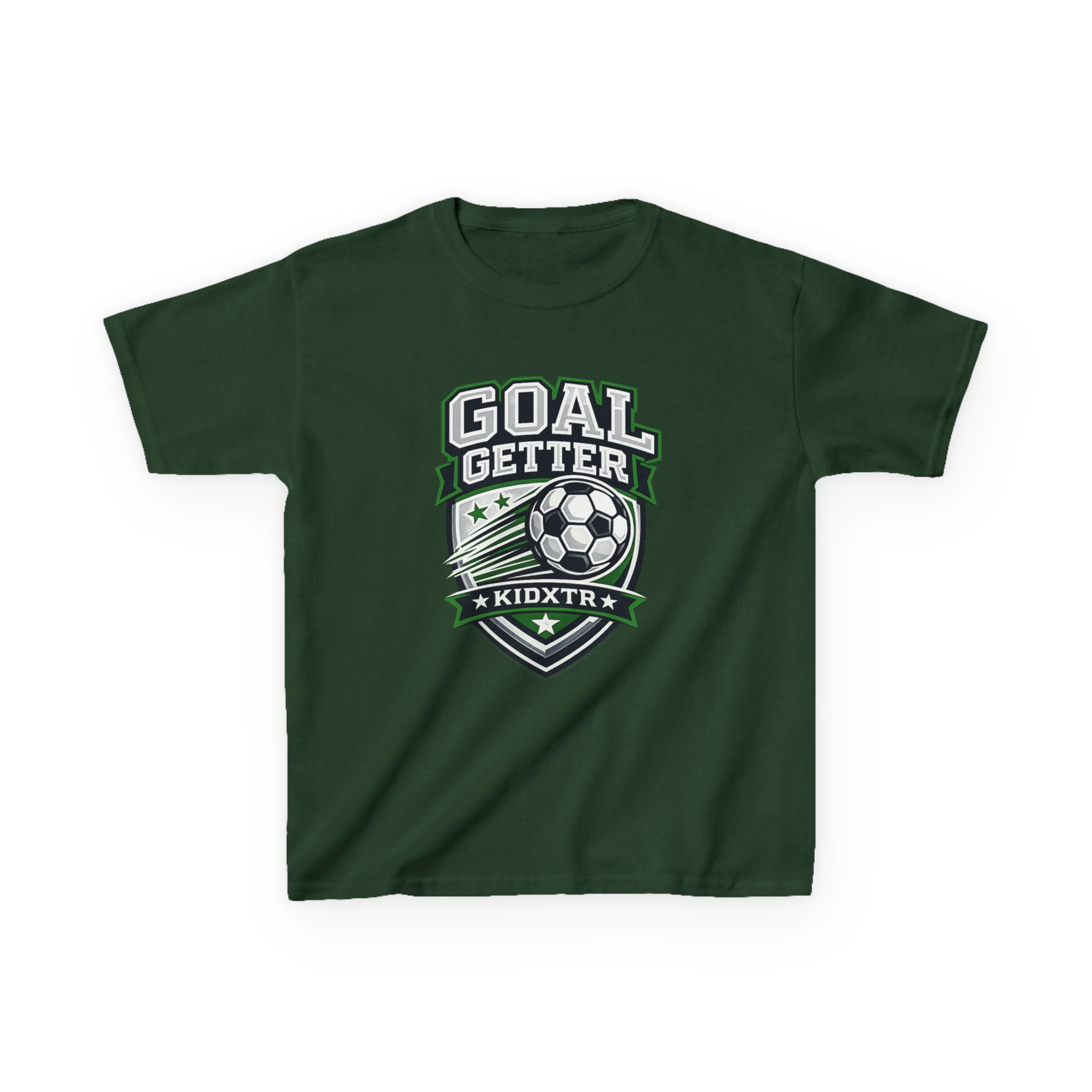 Goal Getter Kids Tee — Soccer Graphic Youth T-Shirt