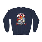 Kidxtr™ Kids MVP Crewneck Sweatshirt — 'MVP Energy' Bold Graphic Youth Sweatshirt