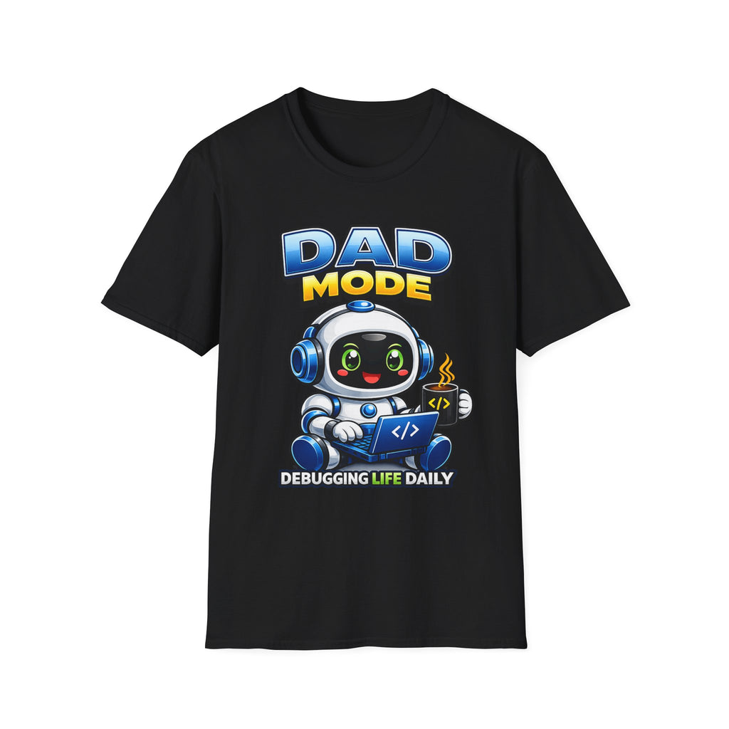 Dad Coding Robot T-Shirt – Support Crew Graphic Tee