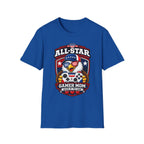 All-Star Gamer Mom T-Shirt — Patriotic Eagle Gaming Graphic Tee