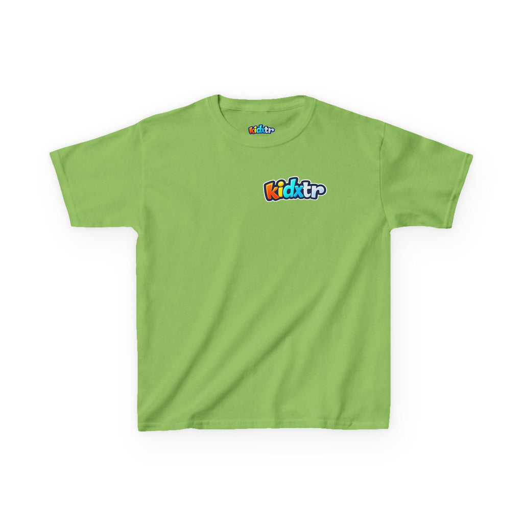 Kidxtr™ Kids Logo T-Shirt — 'Born Bold' Rainbow Wordmark Graphic Tee
