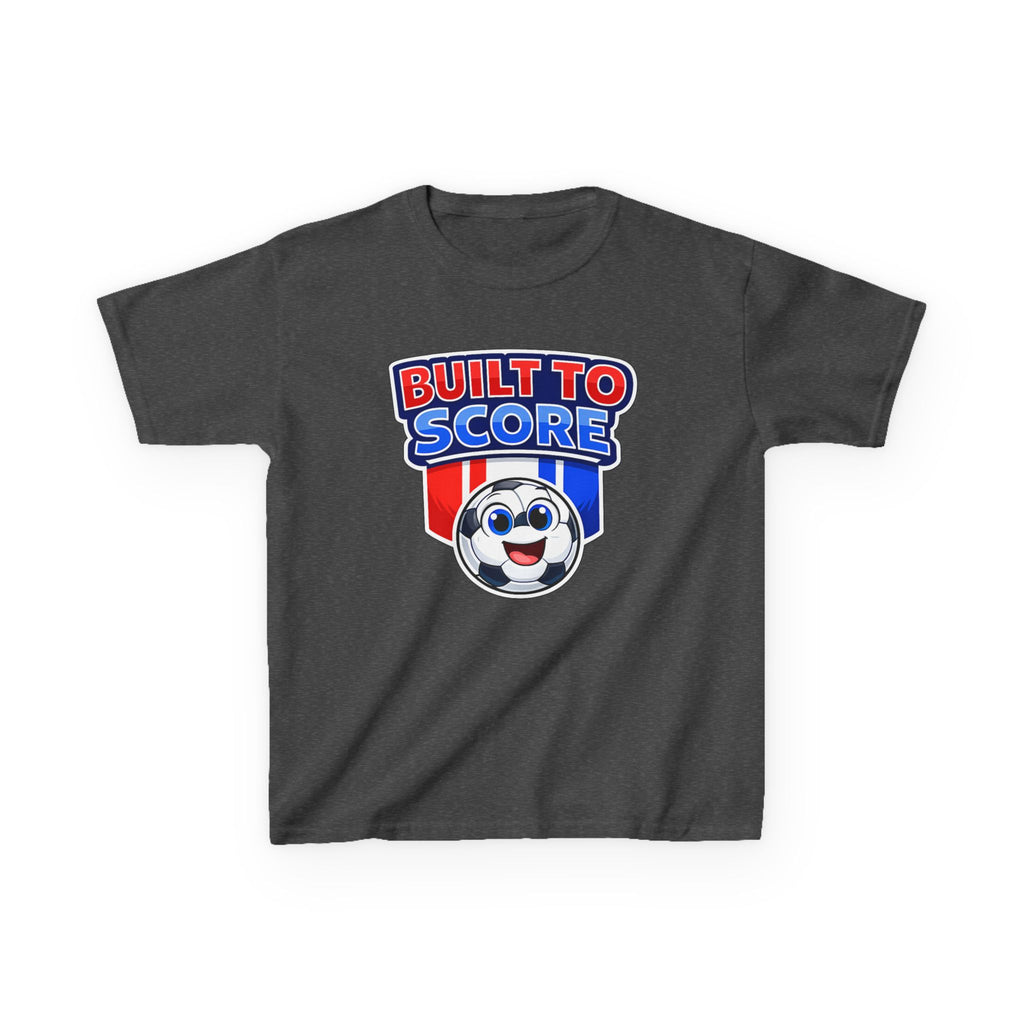 Kids Soccer T-Shirt – Built to Score Graphic Tee