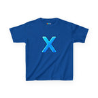 Kidxtr™ Kids Letter X T-Shirt — 'X Marks the Vibe' Bold Graphic Tee