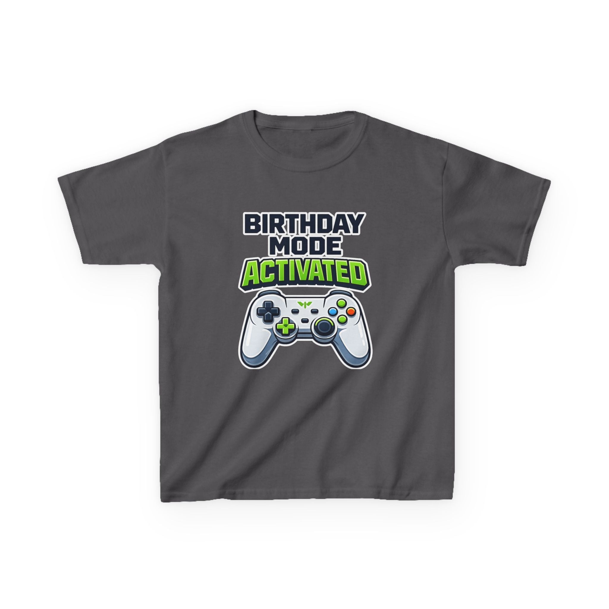 Kids Birthday Gamer T-Shirt – Birthday Mode Graphic Tee