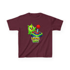 Kids Gamer T-Shirt — 'Level Up!' Gamer Alien Graphic Tee