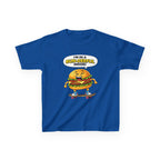 Kids Burger T-Shirt — 'Bun-derful Mood' Skateboard Graphic Tee