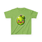 Kids Apple T-Shirt — 'Totally Ap-peal-ing' Cute Kawaii Green Apple Graphic Tee