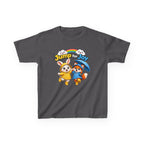 Kids Raincoat Animals T-Shirt — 'Jump for Joy' Cute Rainbow Graphic Tee