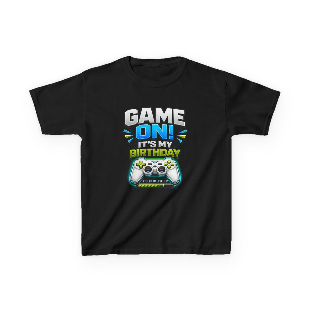 Kids Birthday T-Shirt – It's My Birthday Squad Graphic Tee