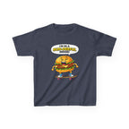 Kids Burger T-Shirt — 'Bun-derful Mood' Skateboard Graphic Tee