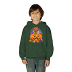 Kidxtr™ Kids Pumpkin Hoodie — 'Spooky Season' Halloween Graphic Hooded Sweatshirt
