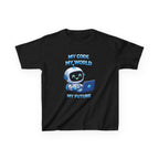 Kids Coding T-Shirt – My Code My World Graphic Tee