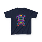 Kidxtr™ Kids Gaming T-Shirt — 'Kidxtr Gaming' Neon Controller Graphic Tee