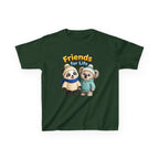 Kids Panda T-Shirt — 'Friends for Life' Cute Best Friends Graphic Tee