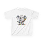 Kids Elephant T-Shirt — 'Little Artist' Art & Painting Cute Elephant Graphic Tee