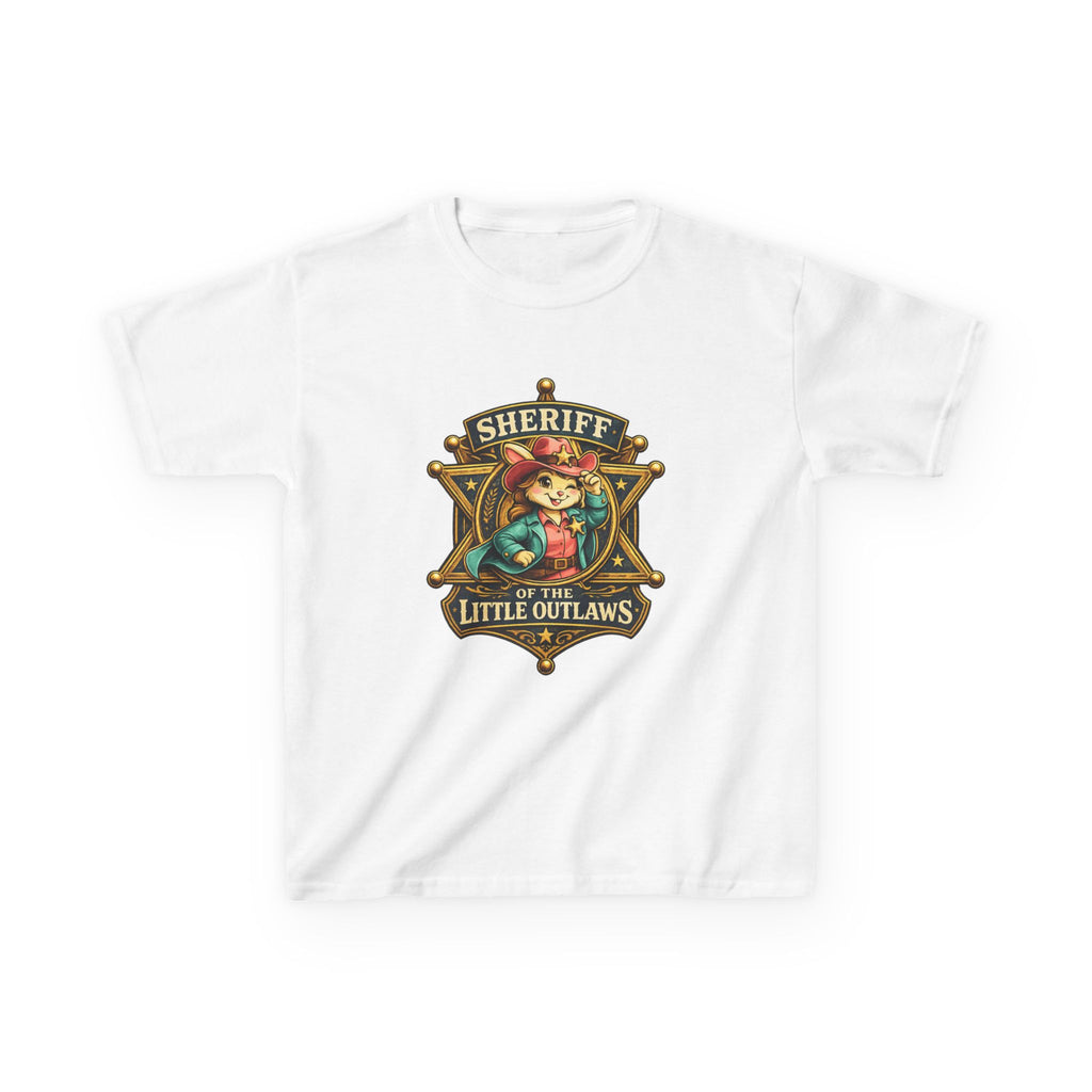 Lady Sheriff Rabbit - Kids T Shirt