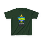 Kids Birthday T-Shirt — 'Birthday Champ' Level 9 Unlocked Gamer Graphic Tee