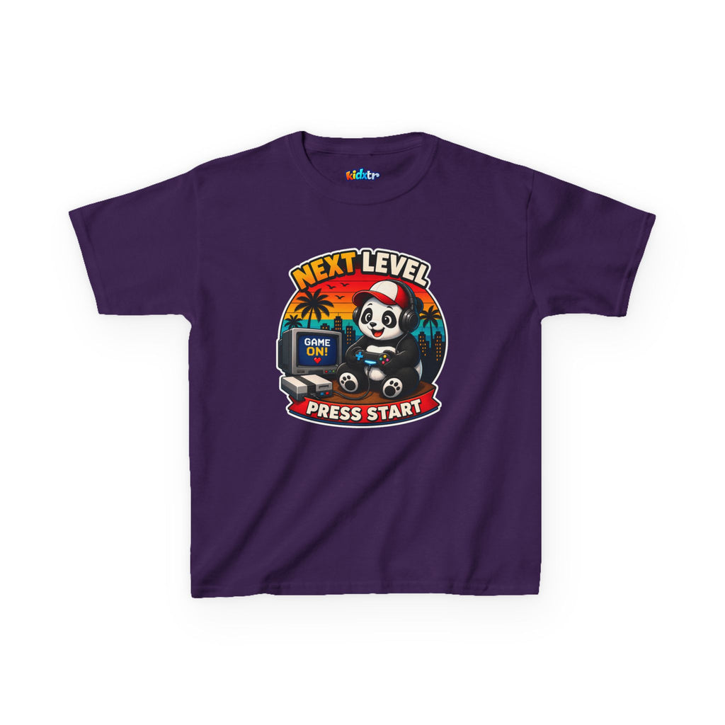Kidxtr™ Kids Gamer T-Shirt — 'Old School' Gamer Graphic Tee