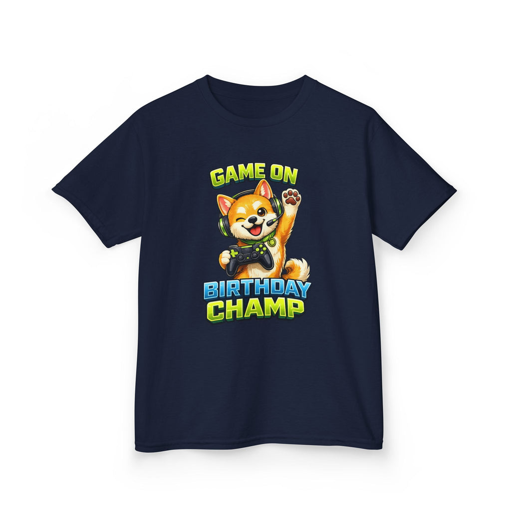 Kids Birthday Gamer T-Shirt – Game On Graphic Tee