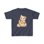 Kids Ramen T-Shirt — 'Ramen Lover' Cute Kitten Eating Ramen Graphic Tee