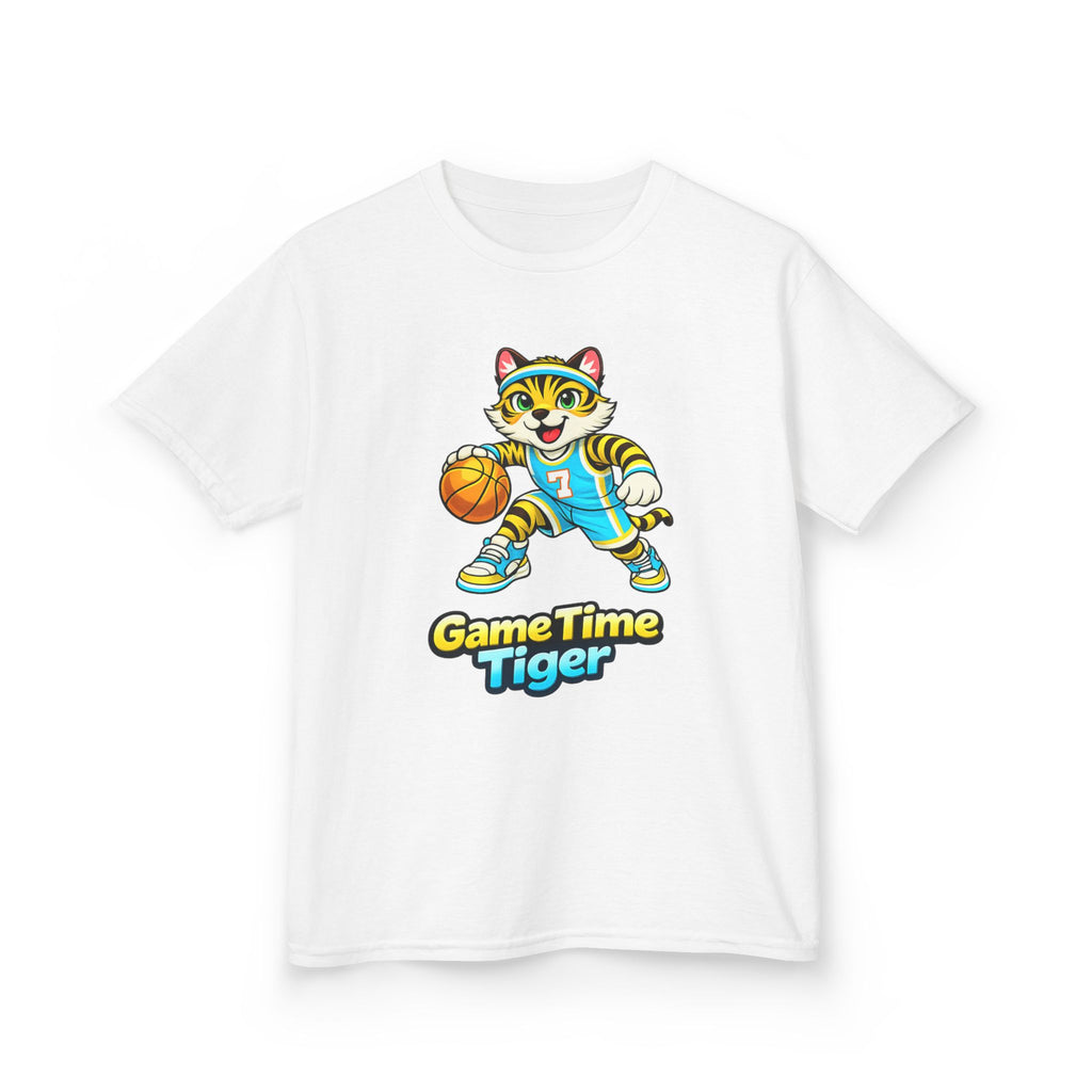 Kids Basketball Tiger T-Shirt – Game Time Graphic Tee