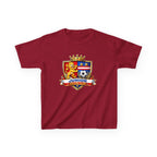 Kids Soccer T-Shirt — 'Junior Soccer Club' Crest Graphic Tee