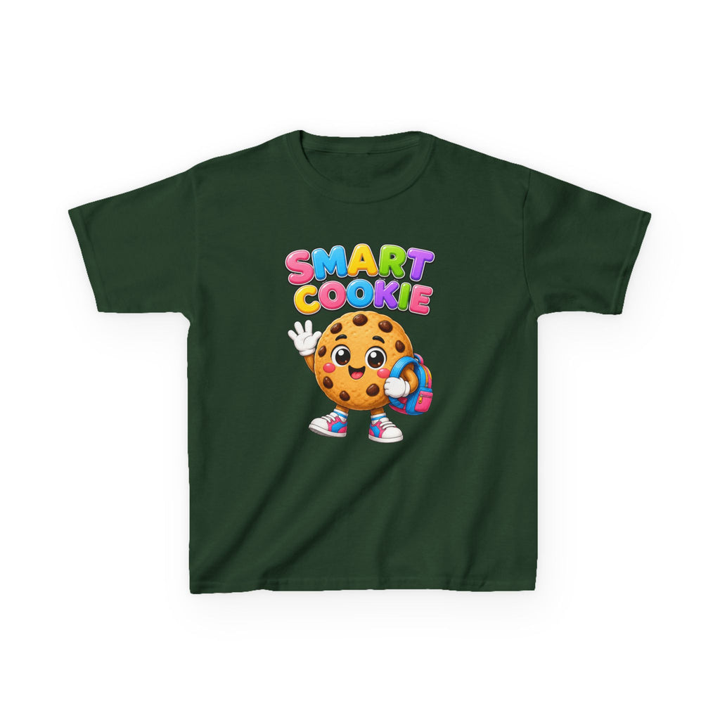 Kids Smart Cookie T-Shirt — 'Smart Cookie' Cute Chocolate Chip Cookie Graphic Tee
