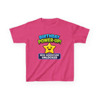 Kids Birthday Gamer T-Shirt – Level Up Graphic Tee