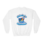Kidxtr™ Kids Lil Coder Crewneck Sweatshirt — 'Code It Up' Youth Graphic Sweatshirt
