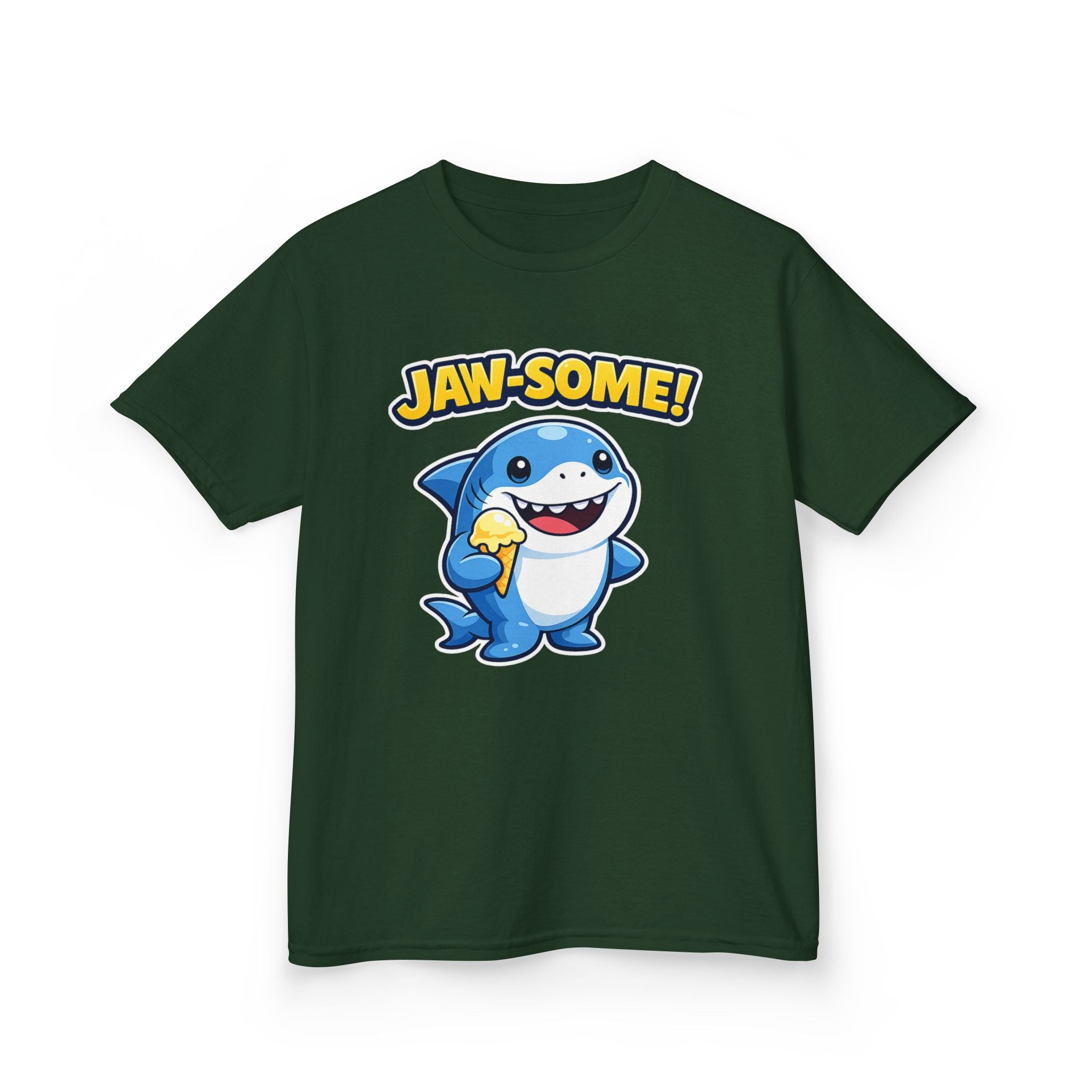 Cartoon Shark  - Kids T Shirt