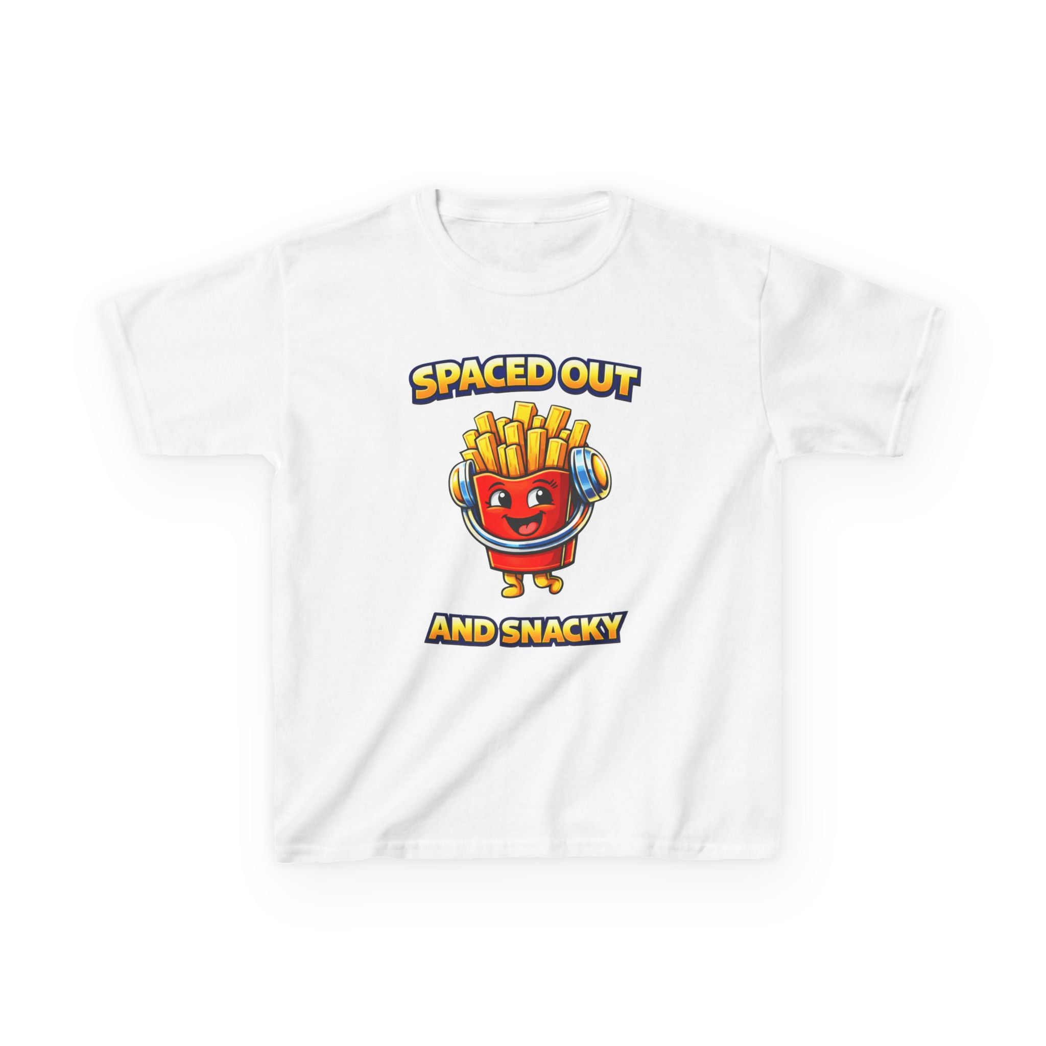 Kids Space Food T-Shirt – French Fries Graphic Tee