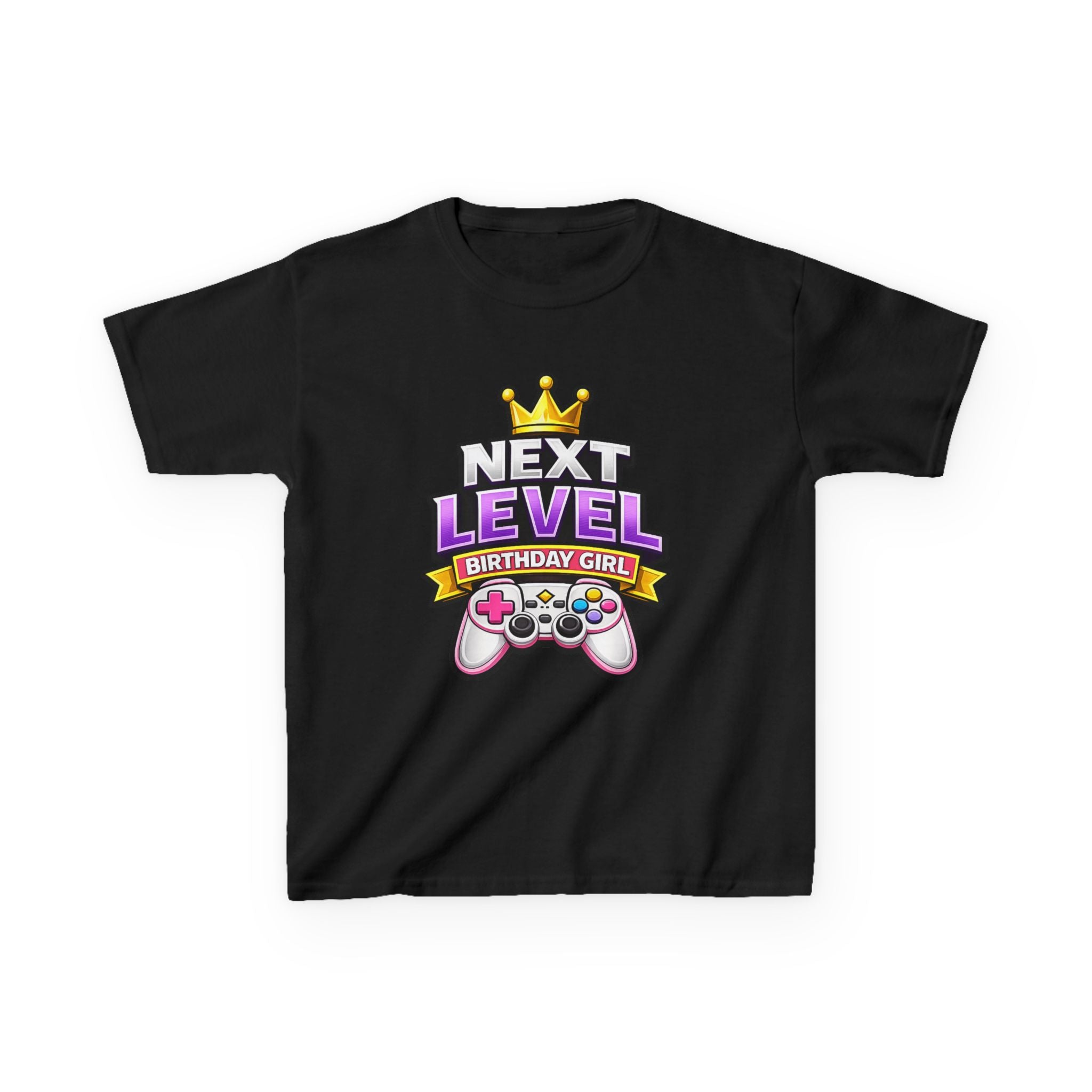 Kids Birthday Girl Gamer T-Shirt – Game On Graphic Tee