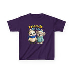 Kids Tee — "Friends for Life" Cute Panda Friends Graphic