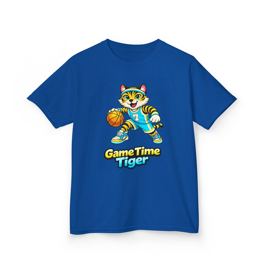 Kids Basketball Tiger T-Shirt – Game Time Graphic Tee
