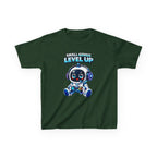 Kids Gaming T-Shirt – Small Genius Level Up Graphic Tee