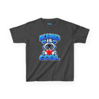 Kidxtr™ Kids Kindness T-Shirt — 'Kind Is Cool' Robot Heart Graphic Tee