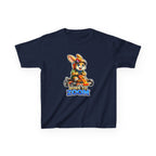 Kids Racing T-Shirt — 'Born to Zoom' Racing Bunny Graphic Tee