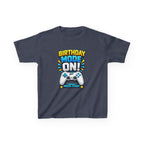 Kids Birthday T-Shirt — 'Birthday Mode On' Gamer Controller Graphic Tee