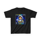 Kids Gaming T-Shirt — 'Mission: 1st Grade' Level Up Astronaut Graphic Tee