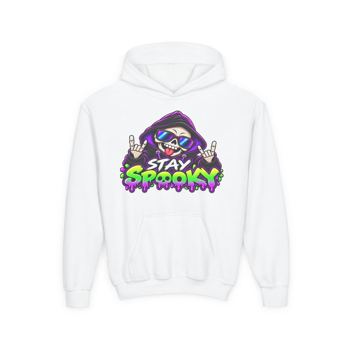 Kidxtr™ Kids Halloween Hoodie — 'Stay Spooky' Graphic Hoodie