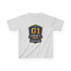 Kids Grade 1 T-Shirt — 'G1 Squad' First Day Ready Back-to-School Graphic Tee