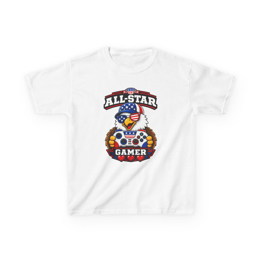 Kids Gamer T-Shirt – All Star Gamer Graphic Tee