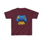 Kids Game Controller T-Shirt — 'Press Start' Gaming Graphic Tee