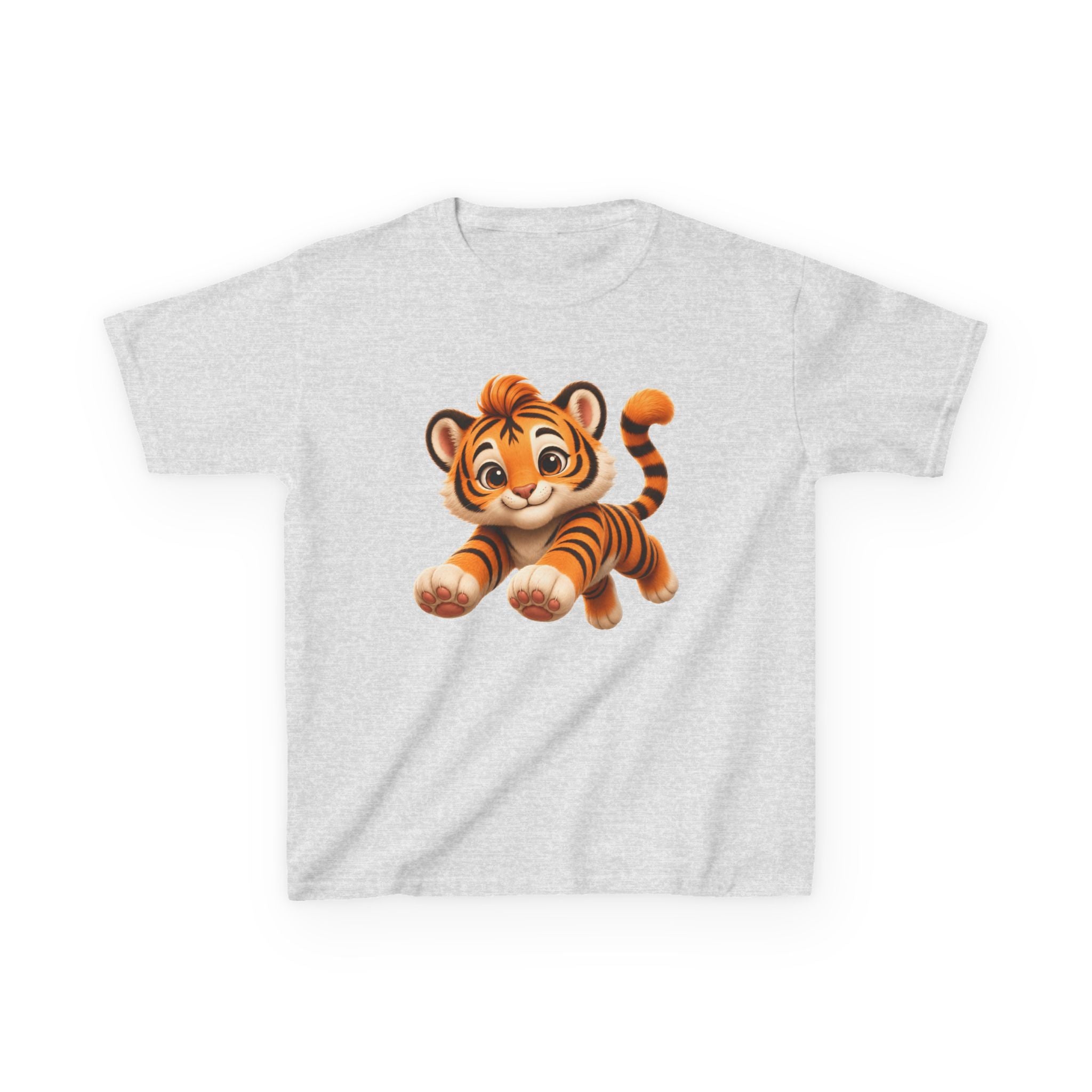 Kids Tee — Cute Cartoon Tiger Shirt for Toddlers & Children