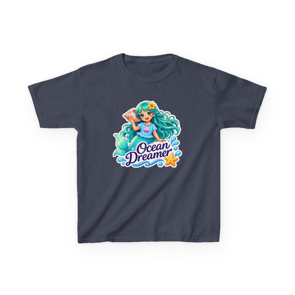 Kids Mermaid T-Shirt — 'Ocean Dreamer' Fantasy Graphic Tee