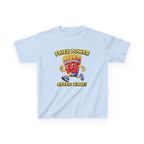 Kids French Fry T-Shirt — 'Fries Power Speed King' Funny Cartoon Graphic Tee